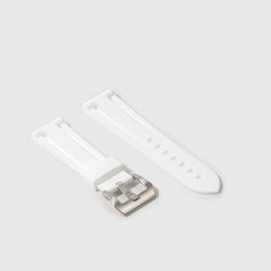 Breitling Artic White Rubber Strap