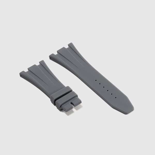 Audemars Piguet Graphite Grey Rubber Strap (Deployment Clasp Only)
