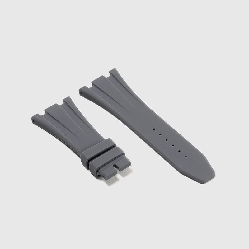 Audemars Piguet Graphite Grey Rubber Strap (Deployment Clasp Only)