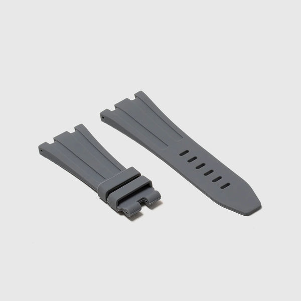 Audemars Piguet Graphite Grey Rubber Strap (Deployment Clasp Only)