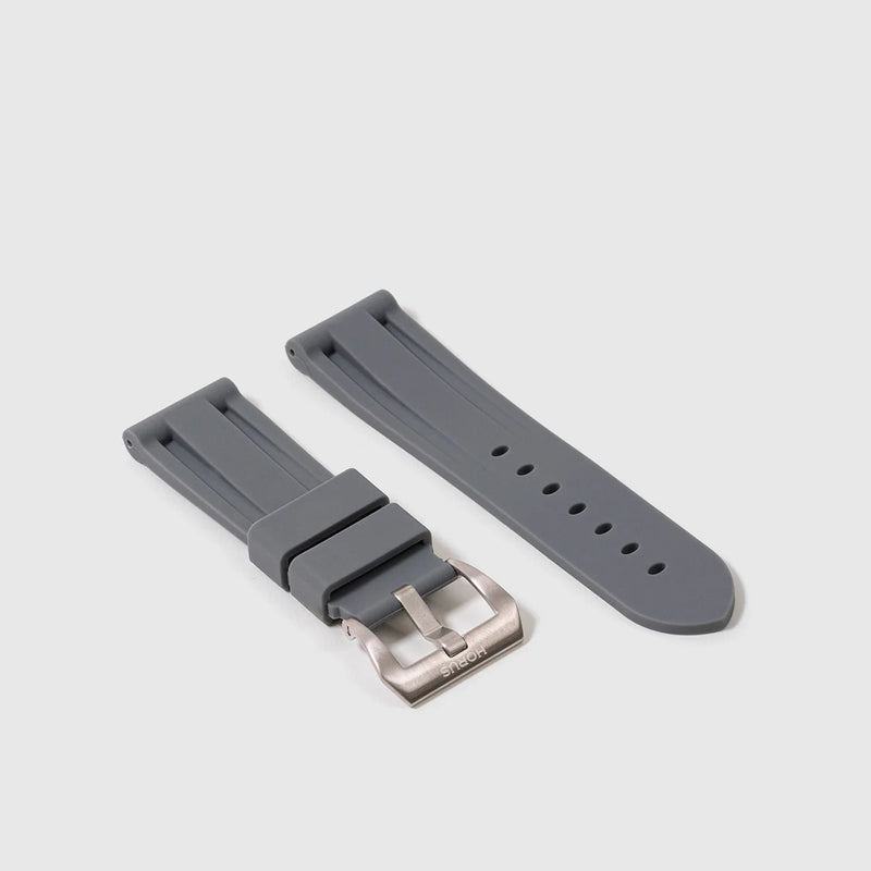 Breitling Grey Rubber Strap