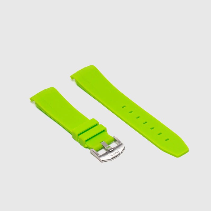 Rolex Lime Green Rubber Strap