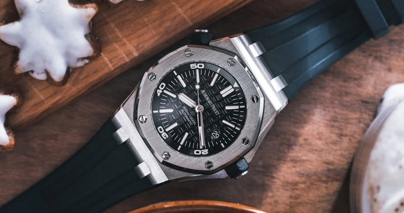 Audemars Piguet Black Rubber Strap (Deployment Clasp Only)