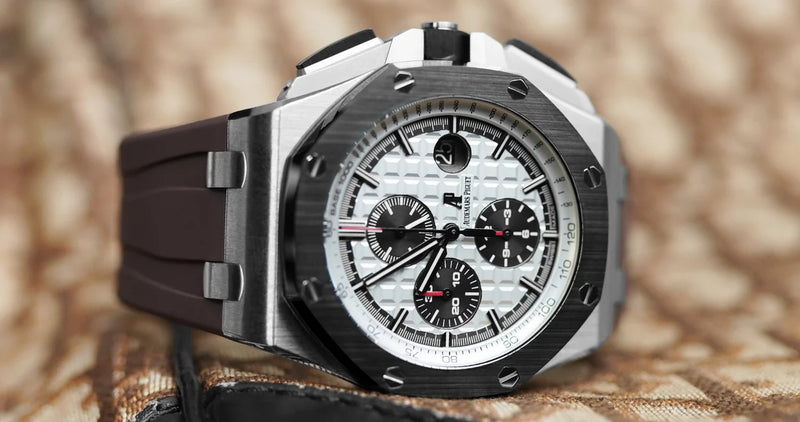 Audemars Piguet Espresso Brown Rubber Strap