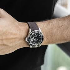 Rolex Espresso Brown Rubber Strap (Size 41MM Only)