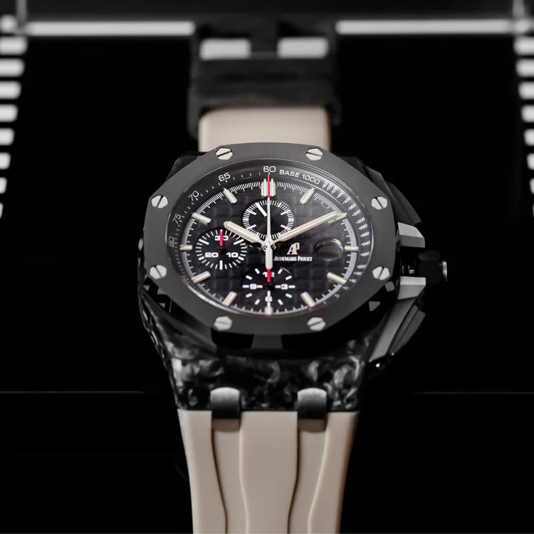 Audemars Piguet Hurricane Grey Rubber Strap