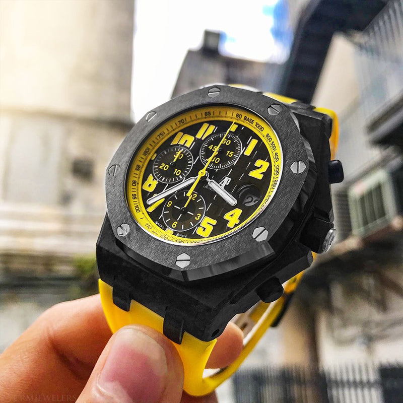 Audemars Piguet Sunshine Yellow Rubber Strap