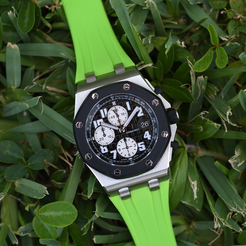 Audemars Piguet Lime Green Rubber Strap