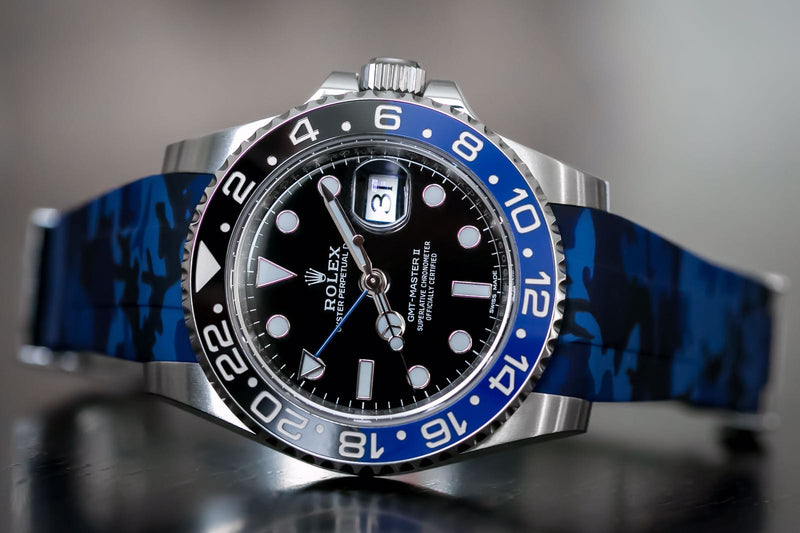 Rolex Ocean Camo Rubber Straps (Size 41MM Only)