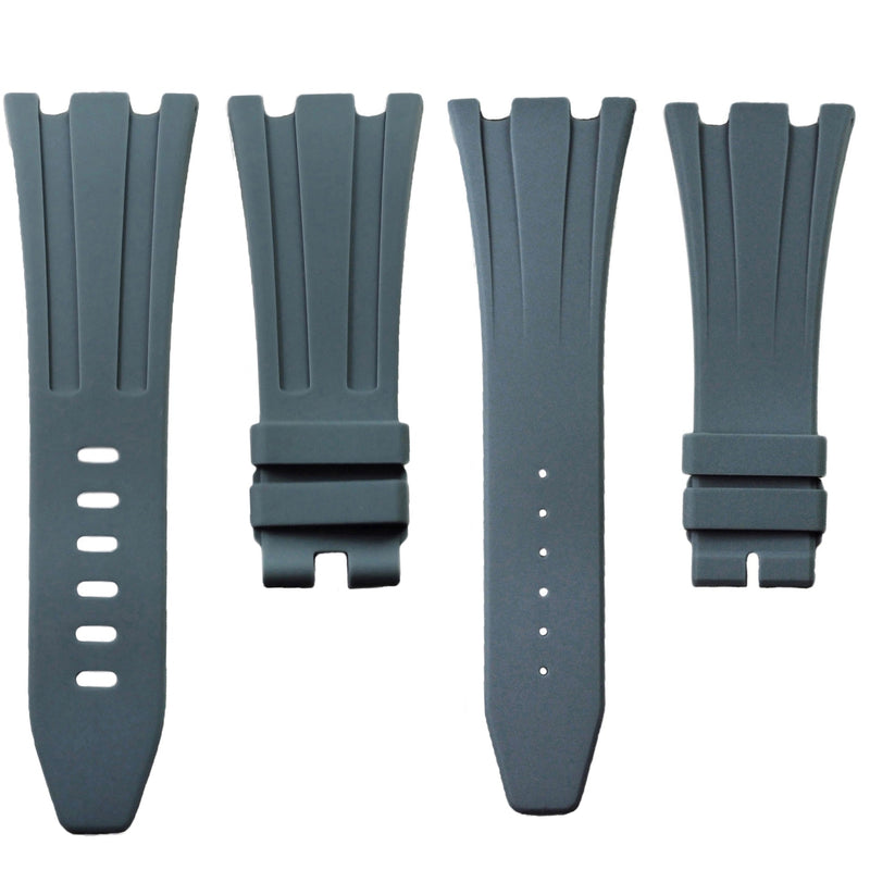 Audemars Piguet Graphite Grey Rubber Strap (Deployment Clasp Only)
